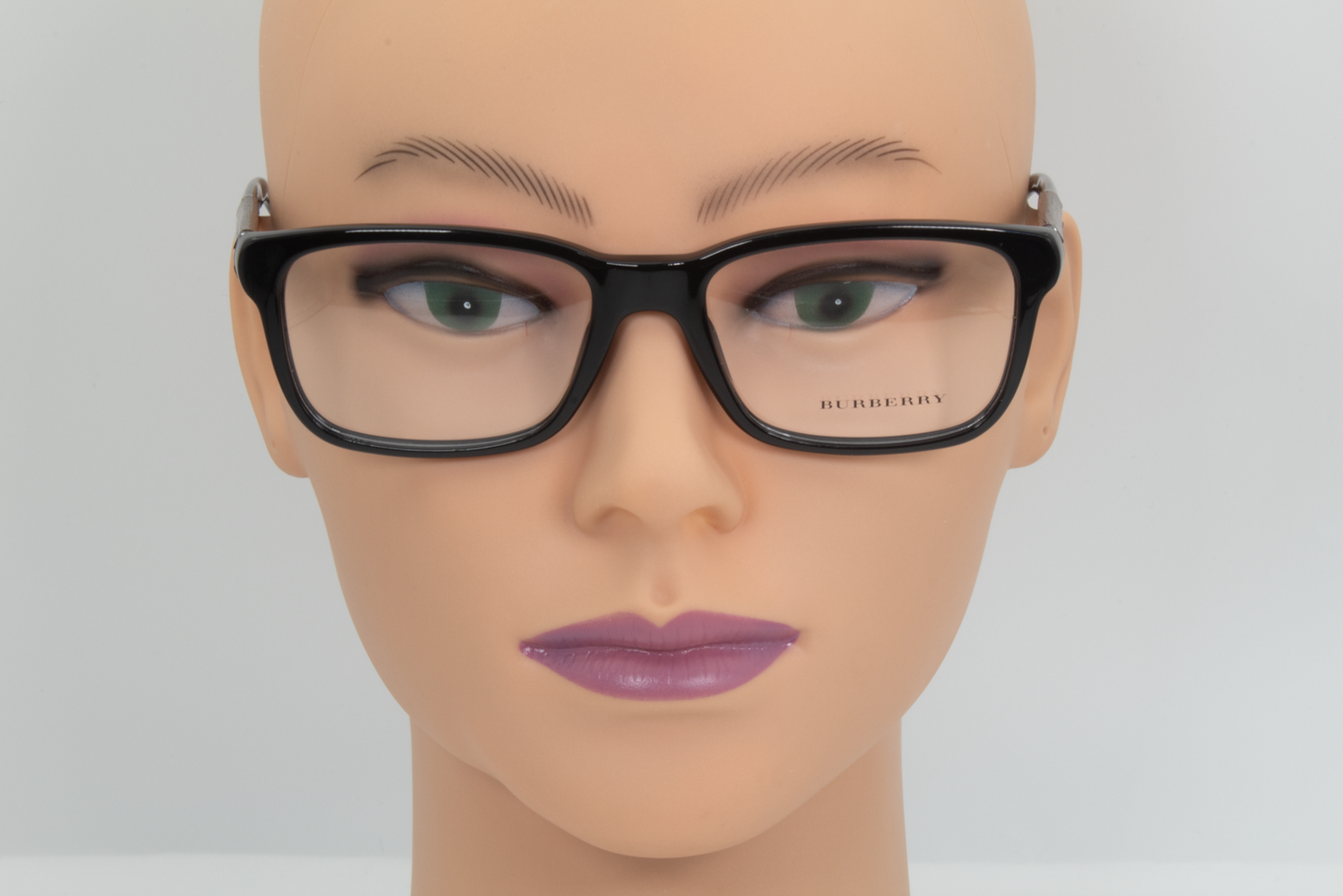 Burberry B2149 Unisex Rectangular Glasses Frame Black 55mm