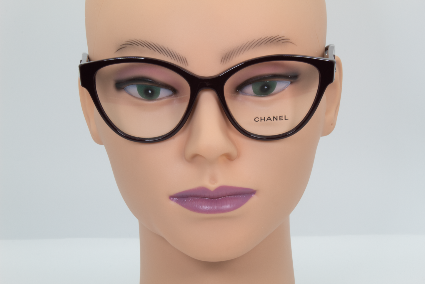 Chanel 3391 Unisex Cat Eye Glasses Frame red vandome 54mm