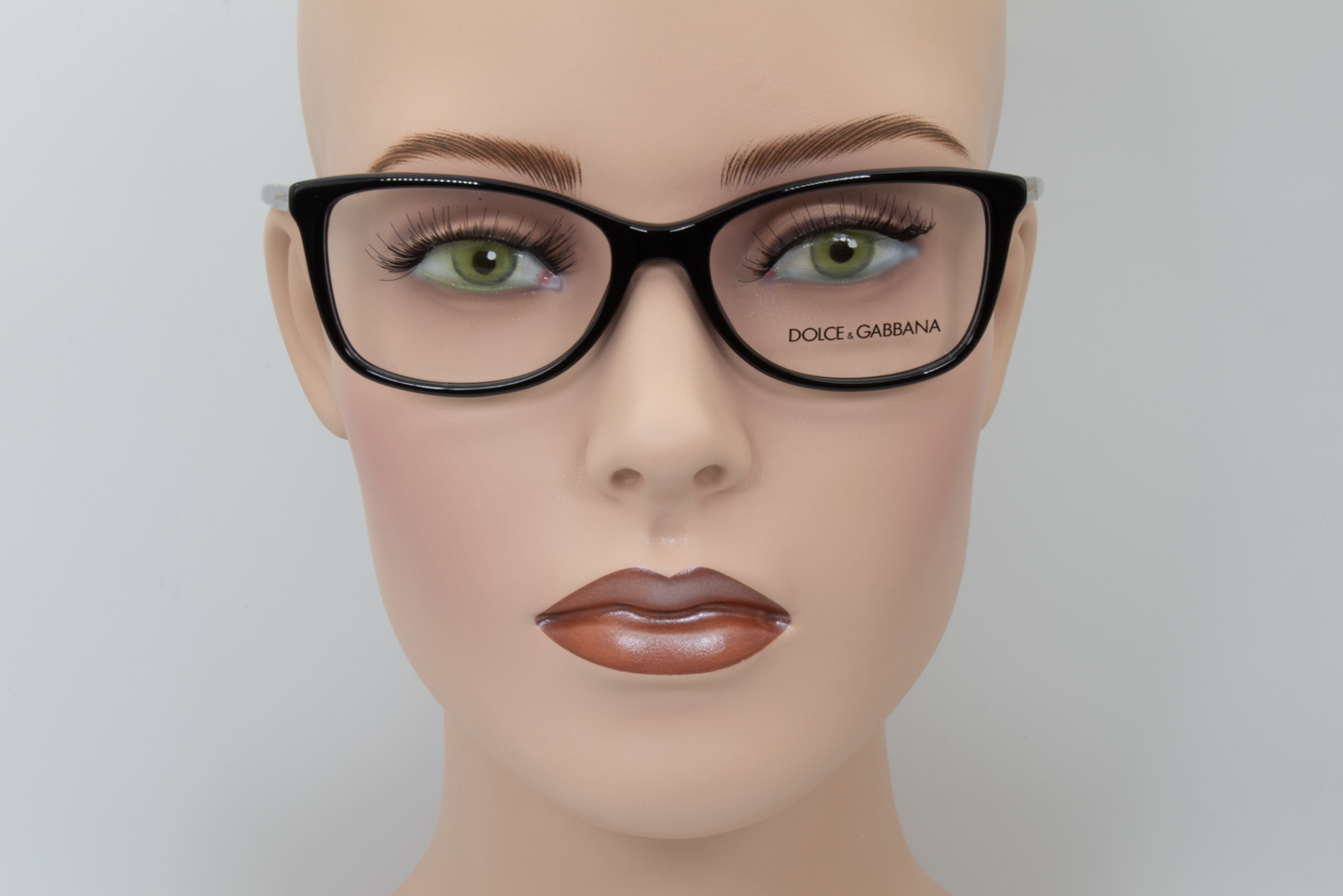 Dolce & Gabbana DG3219 Female Rectangular Glasses Frame Black 53mm