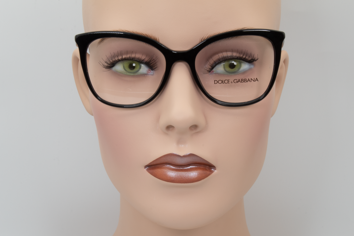 Dolce & Gabbana DG3278 Female Cat Eye Glasses Frame Black 52mm