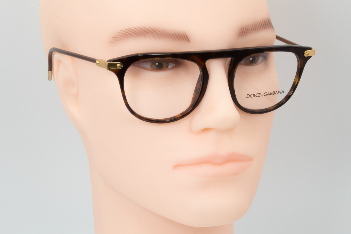 Dolce & Gabbana DG3318 Male Square Glasses Frame Havana 50mm