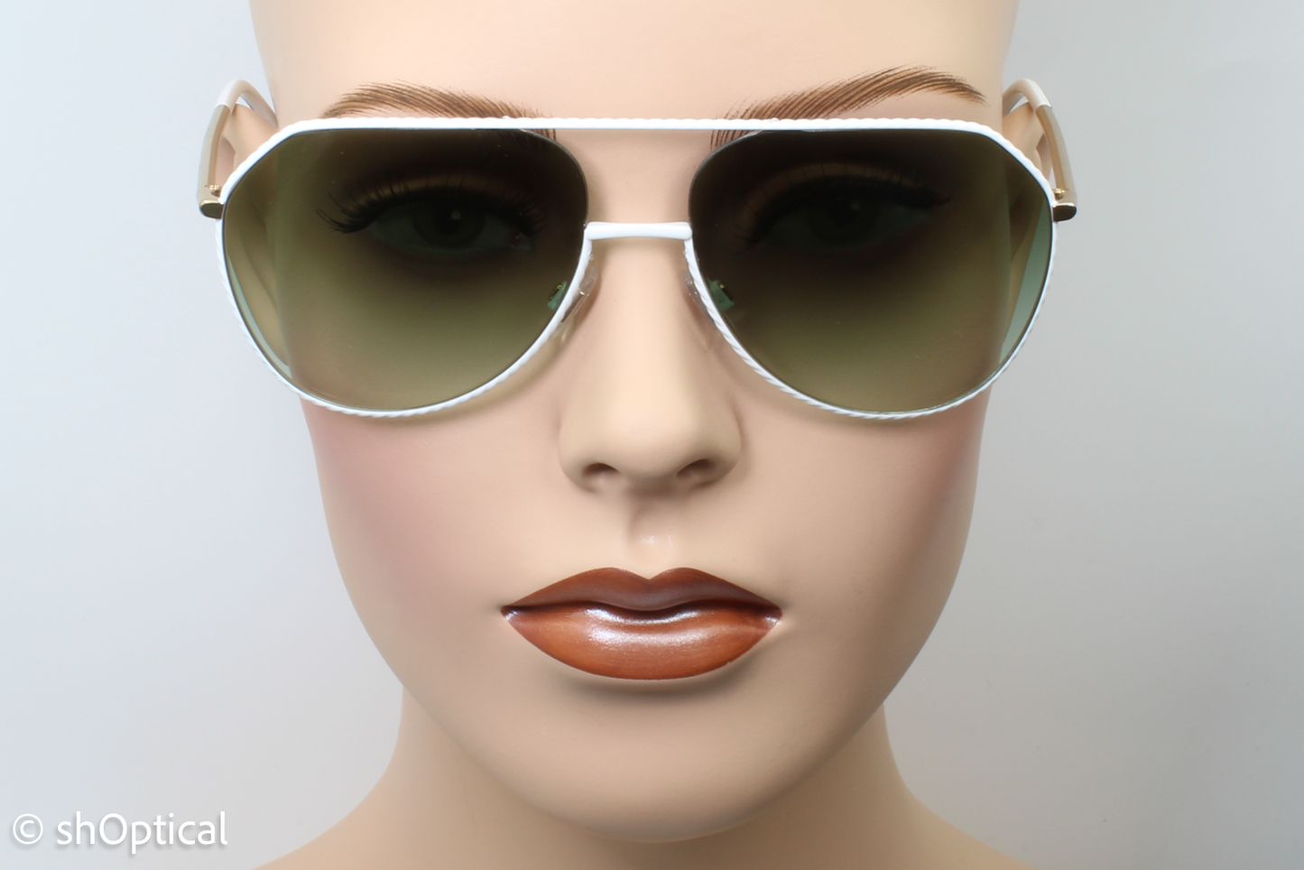 Dolce & Gabbana DG2191 011/8E Womens Full Rim Sunglasses White 59mm