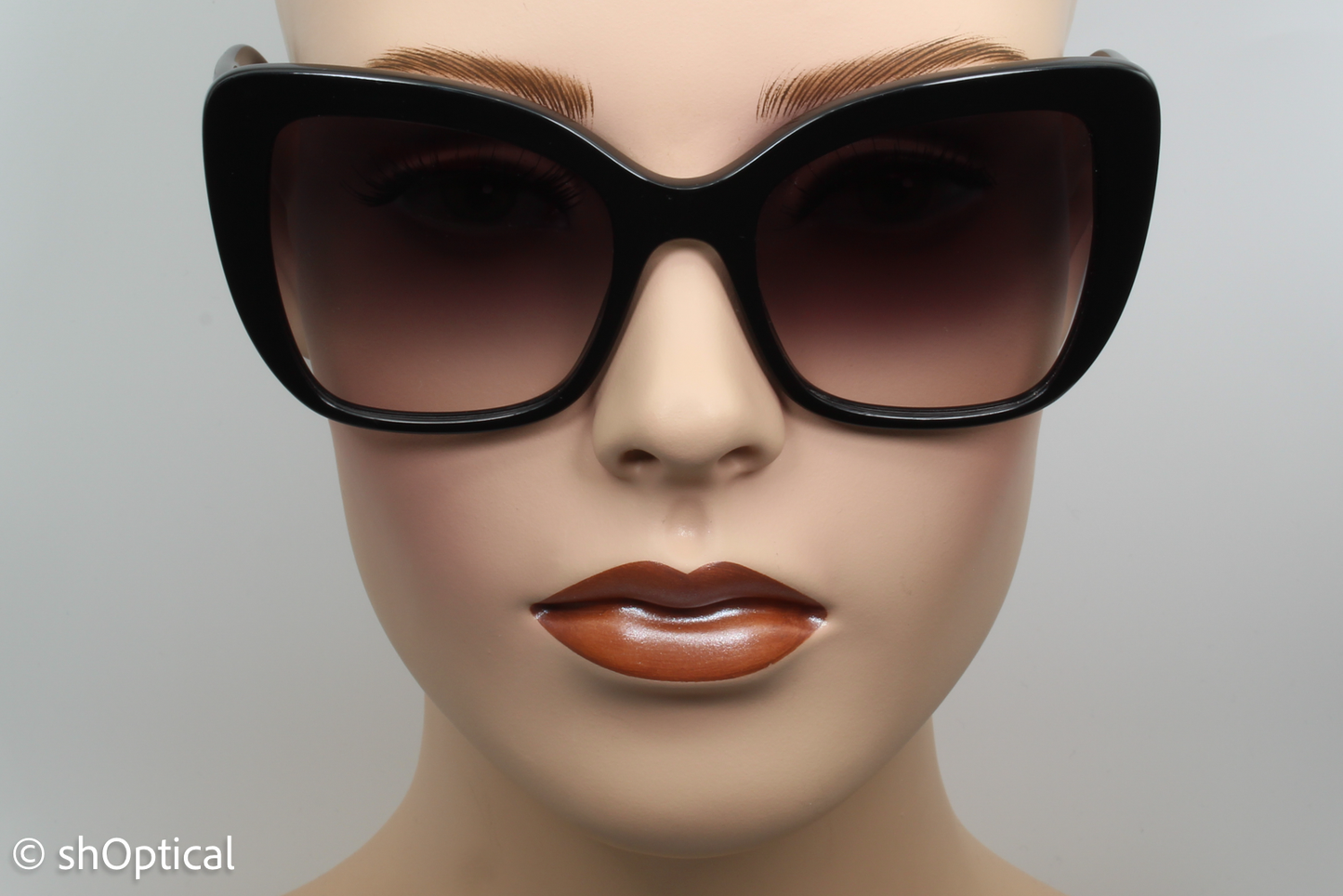 Dolce & Gabbana DG4348 501/8G Womens Full Rim Sunglasses Black 54mm