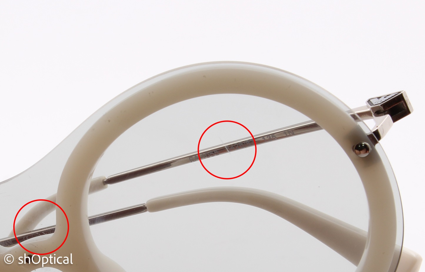 Emporio Armani EA4055 5426/87 Womens Full Rim Sunglasses Grey 54mm