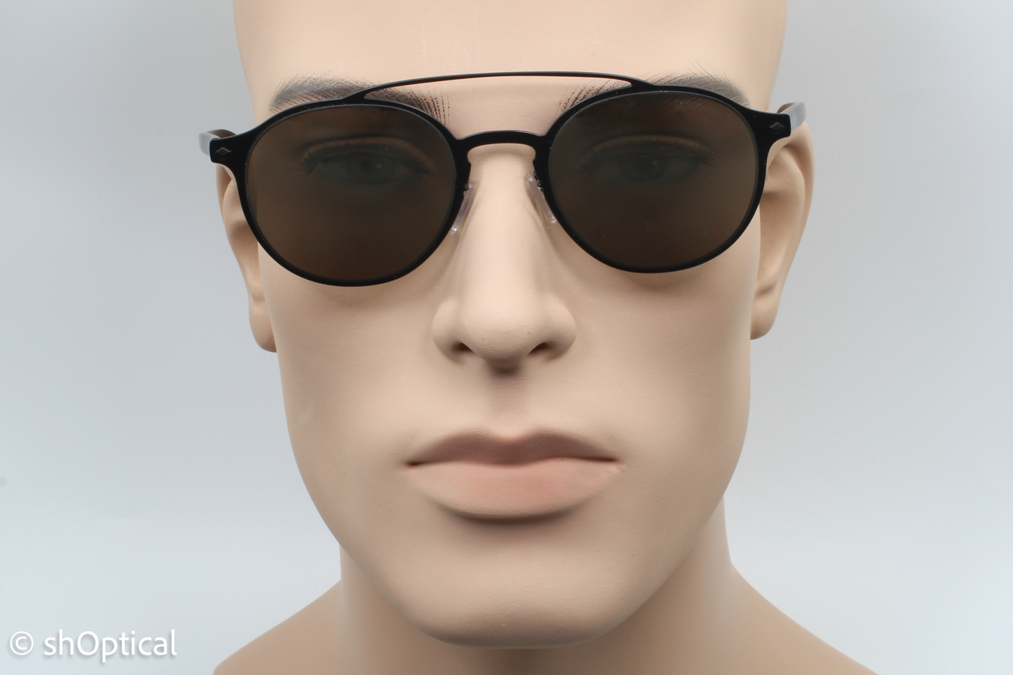 Giorgio Armani AR6041 3001/5A Mens Full Rim Sunglasses Matte Black 49mm