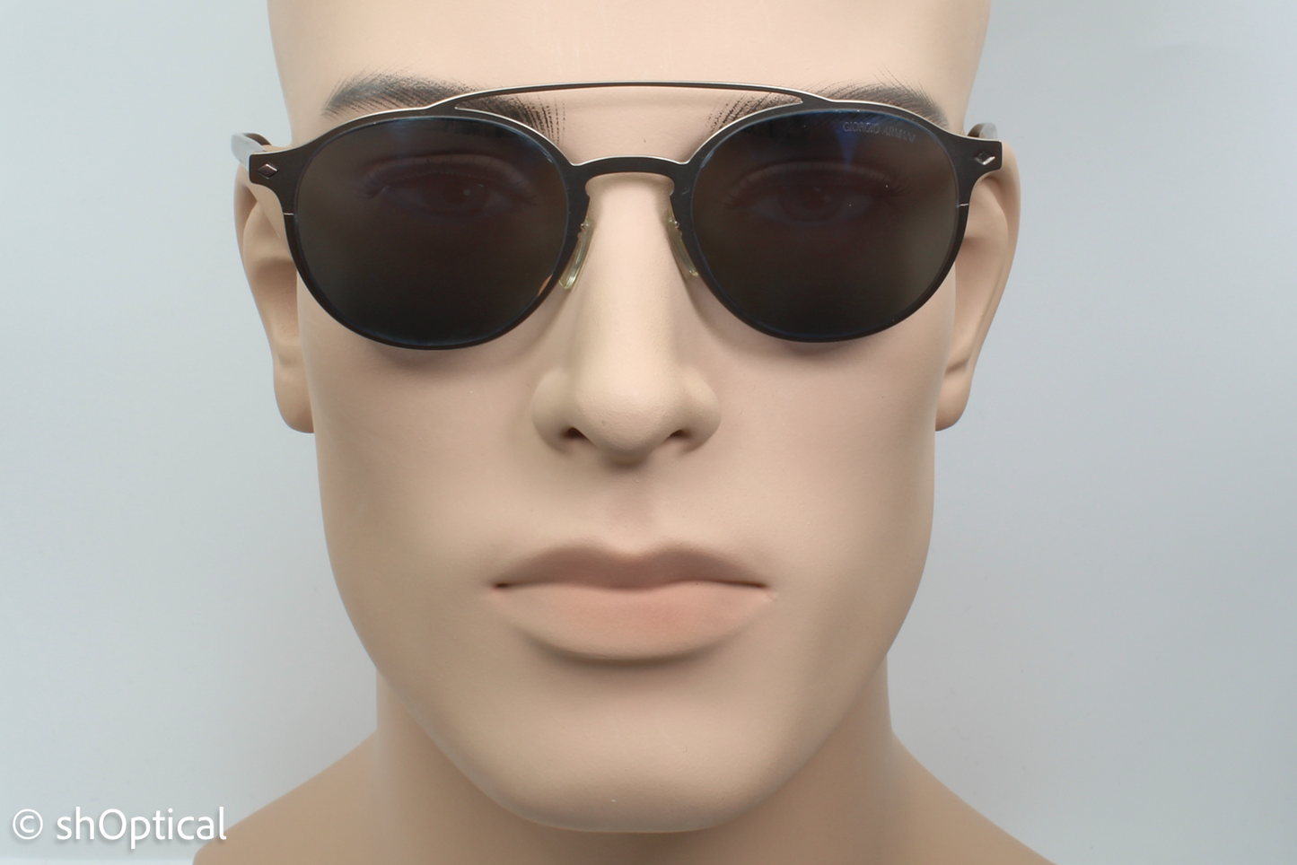 Giorgio Armani AR6041 3006/4Z Mens Full Rim Sunglasses Bronze 49mm