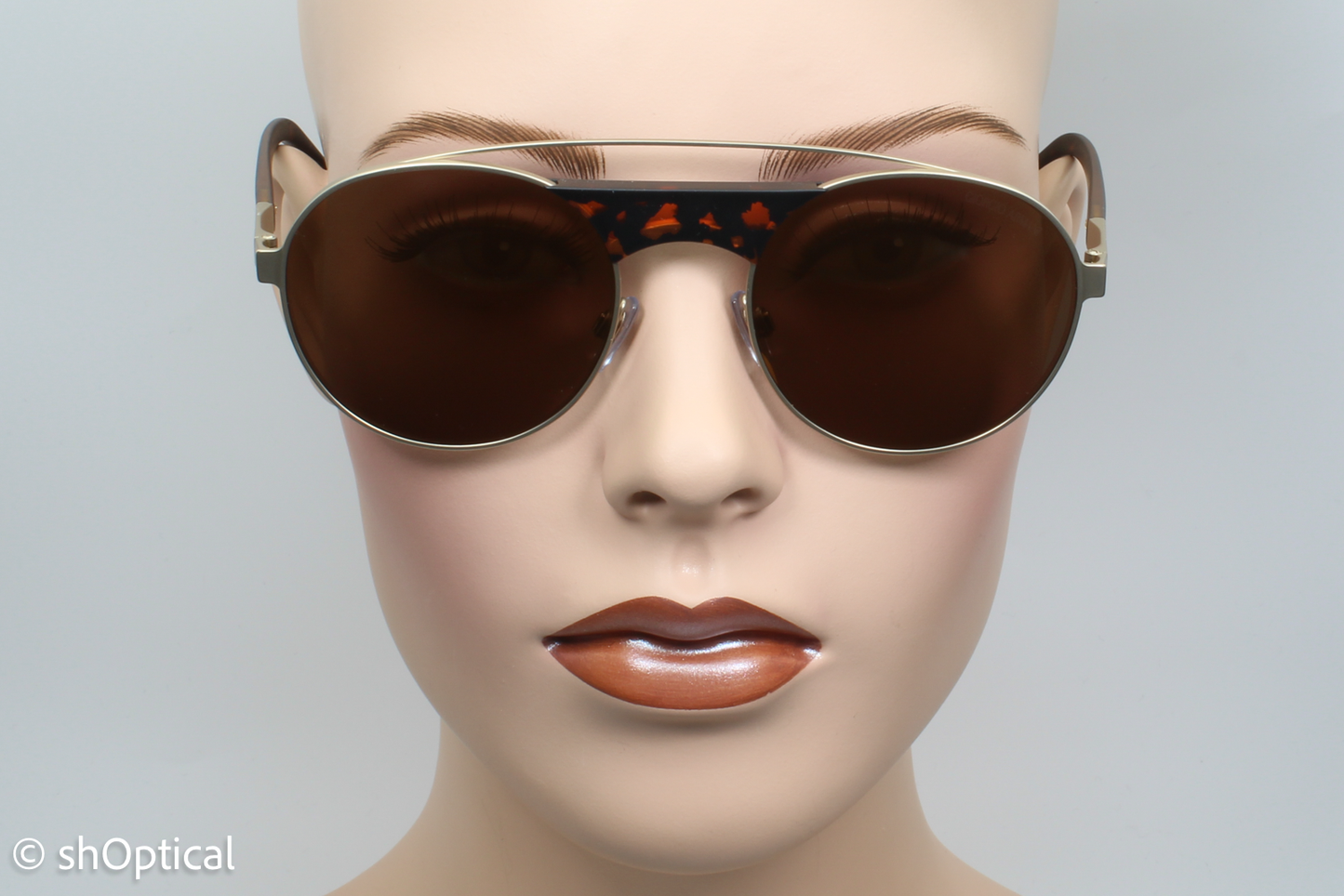 Giorgio Armani AR6047 3002/7D Unisex Full Rim Sunglasses Bronze 53mm