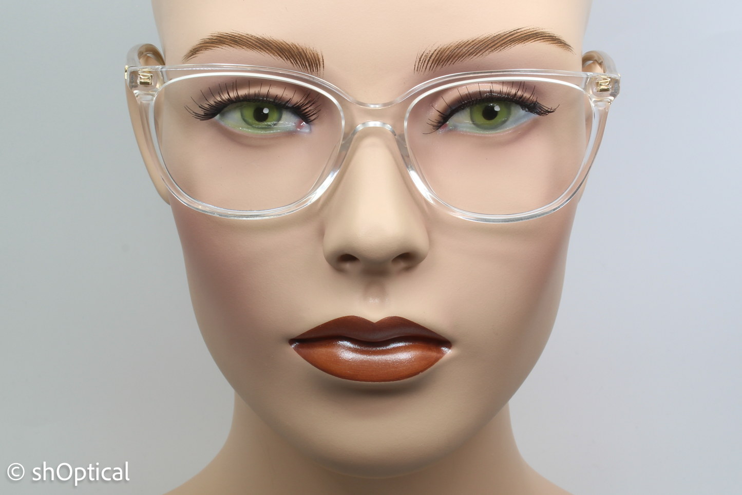 Michael Kors MK4067U (Santa Clara) Female Square Glasses Frame Clear 53mm