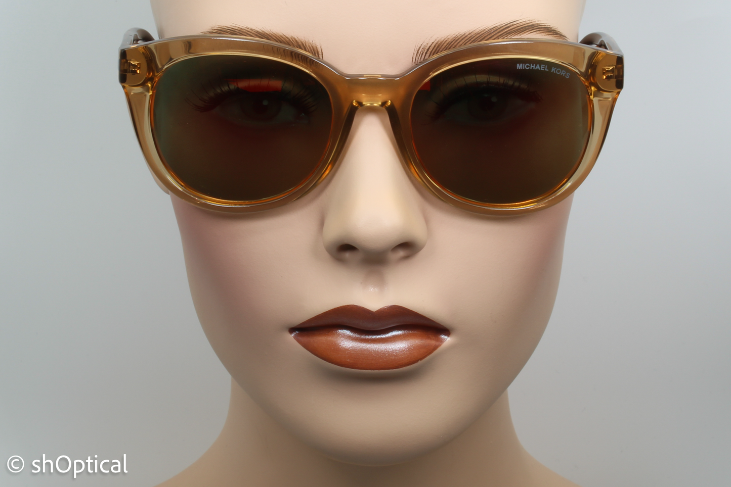 Michael Kors MK6019 30516Q Womens Full Rim Sunglasses Champagne 53mm