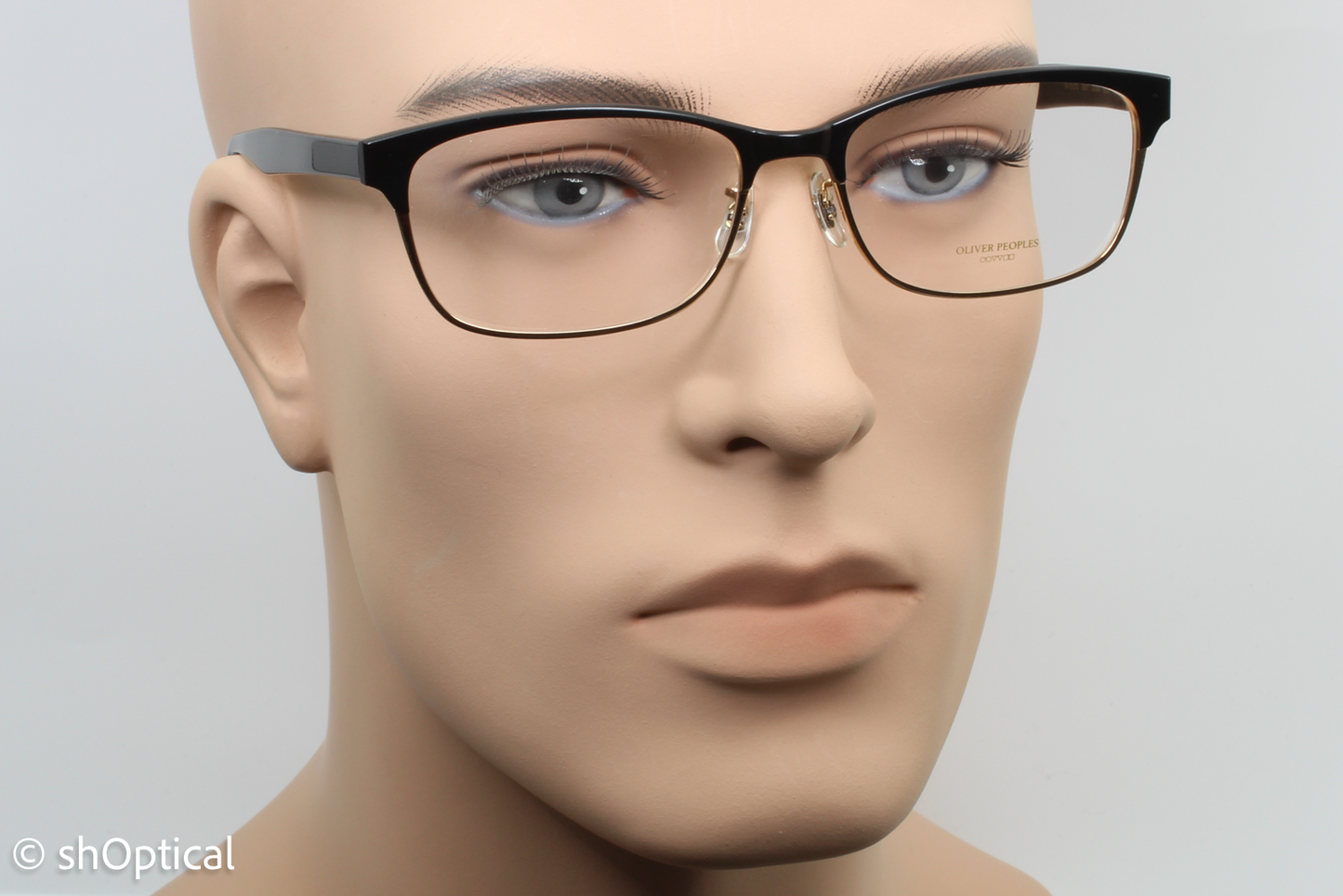 Oliver Peoples OV1212TD LEVEN Unisex Rectangular Glasses Frame Black 56mm