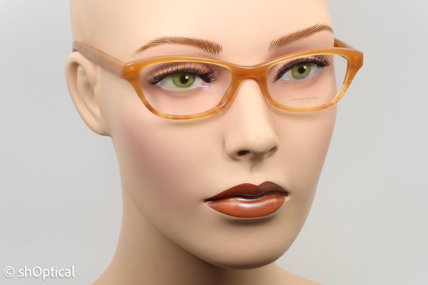 Oliver Peoples OV5161/LUV Female Cat Eye Glasses Frame Terracotta Brown 49mm