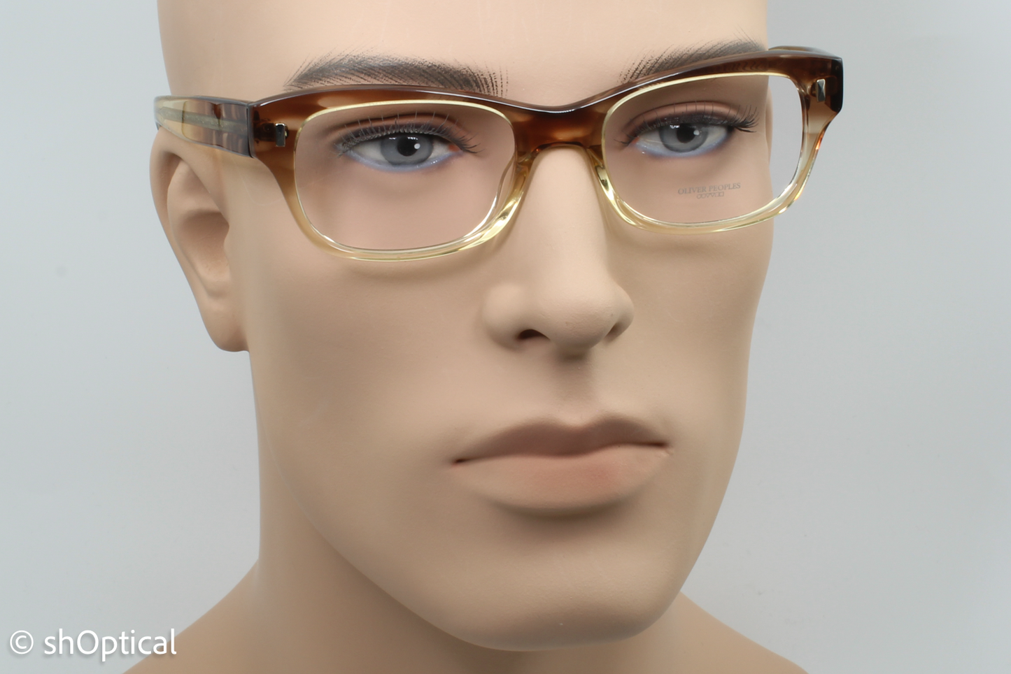 Oliver Peoples OV5174 WACKS Unisex Rectangular Glasses Frame Brown Khaki 51mm