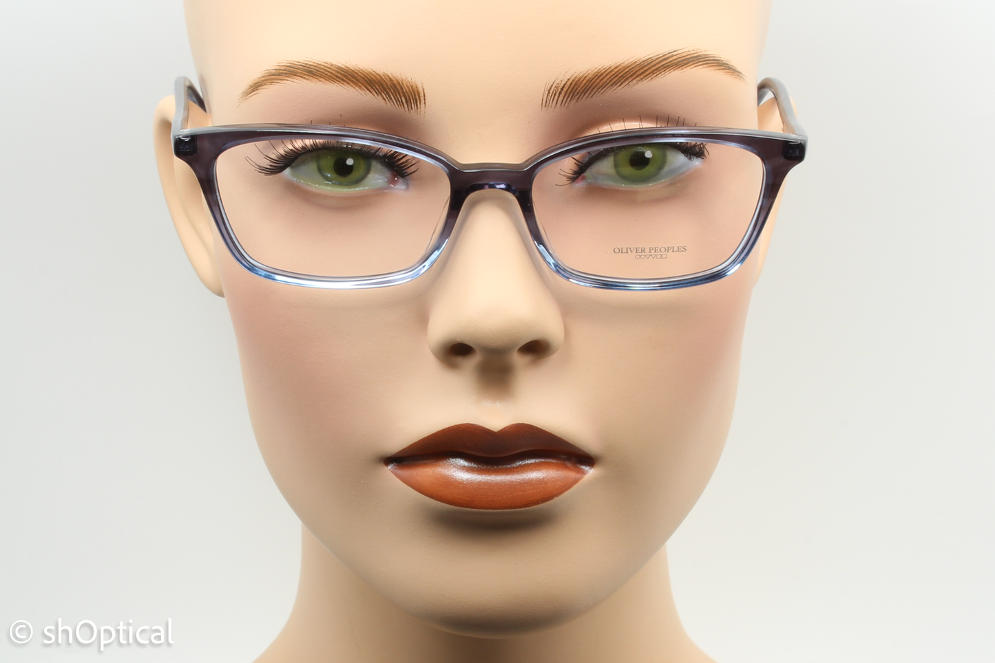 Oliver Peoples OV5334U SCARLA Female Cat Eye Glasses Frame SeaSky 52mm