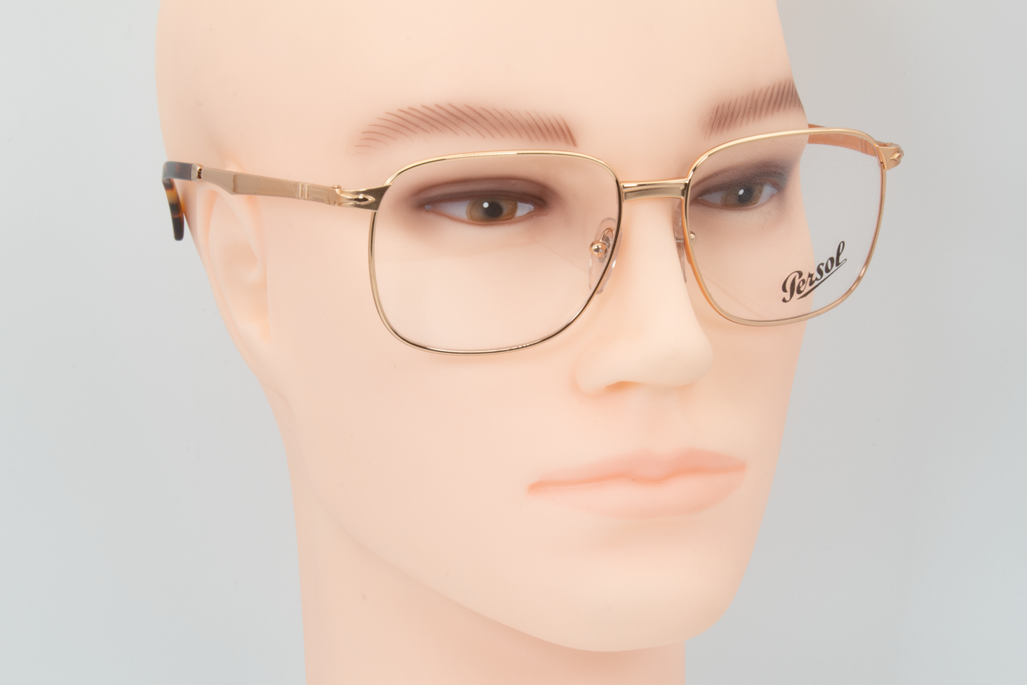 Persol 2462V Unisex Square Glasses Frame Copper 55mm