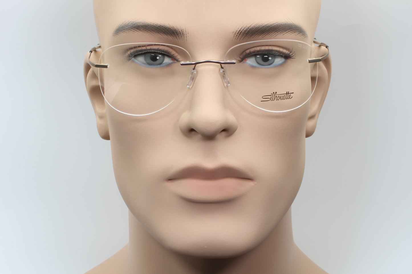 Silhouette 7581 Titan Minimal Art Icon (CM) Unisex Aviator Glasses Frame Brown Sandstone 55mm