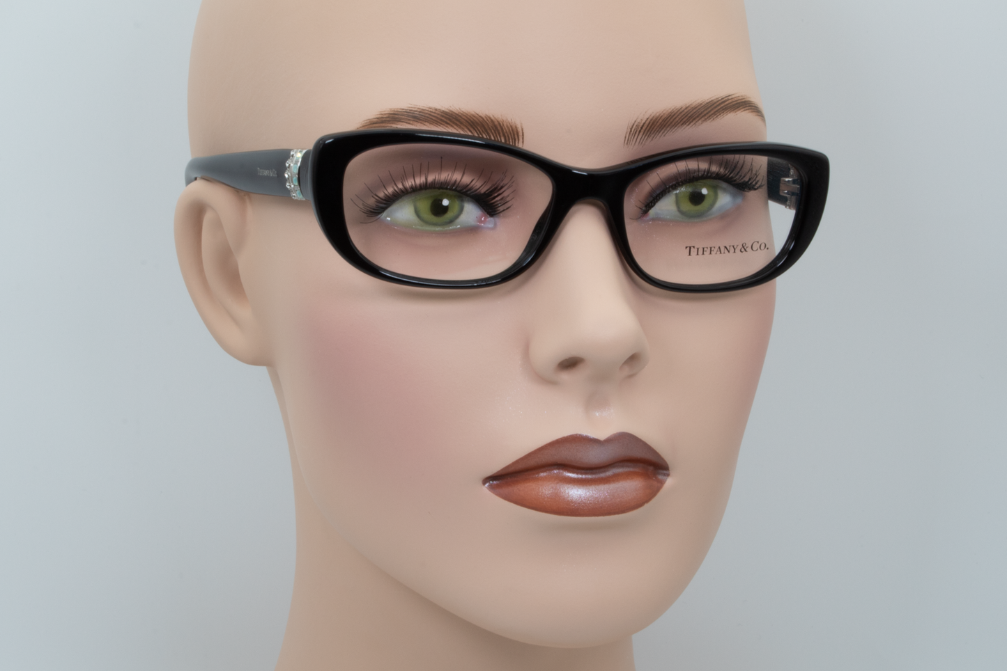 Tiffany & Co TF2076-B Female Rectangular Glasses Frame Black 51mm