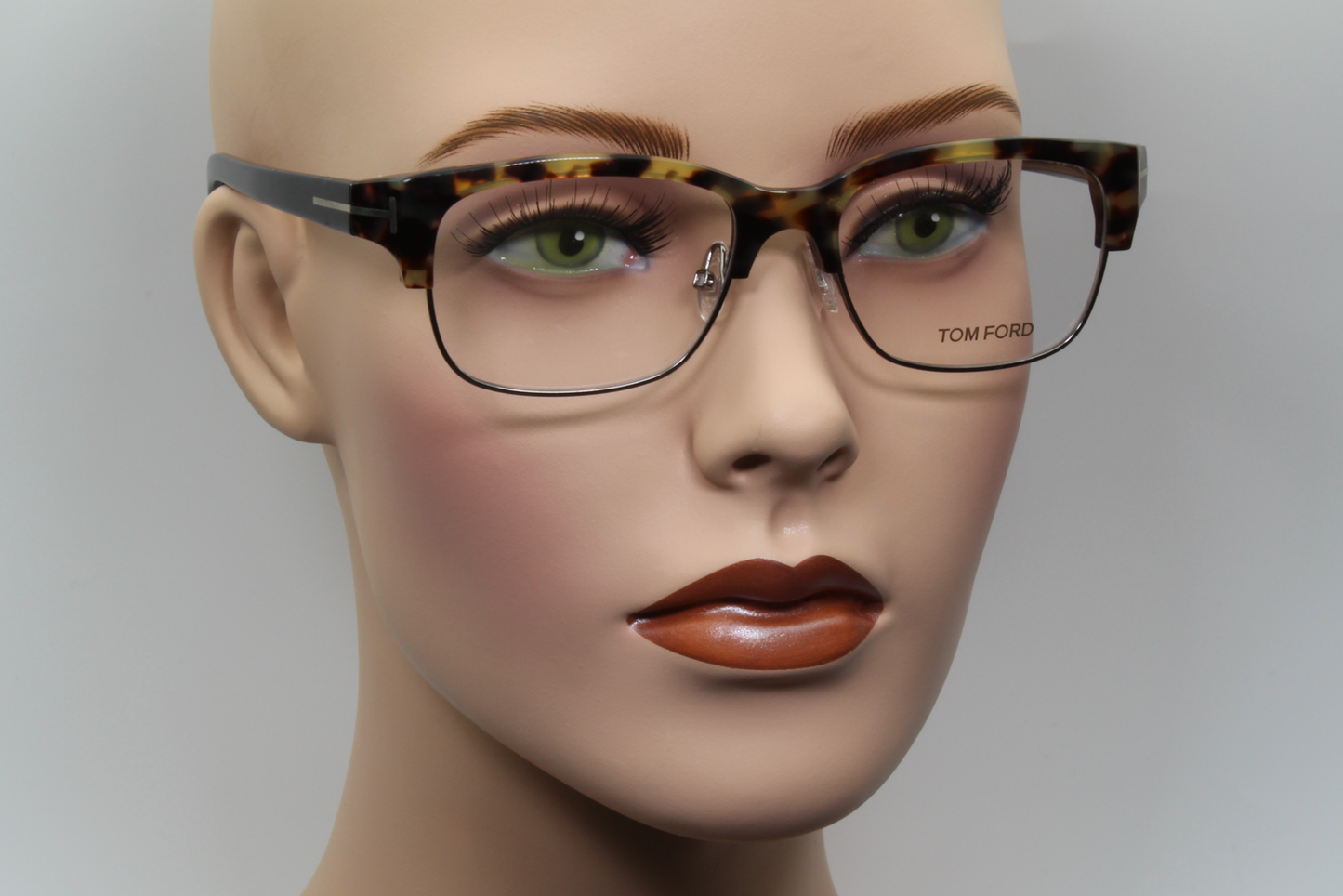 Tom Ford TF5307 Unisex Rectangular Glasses Frame Havana 52mm