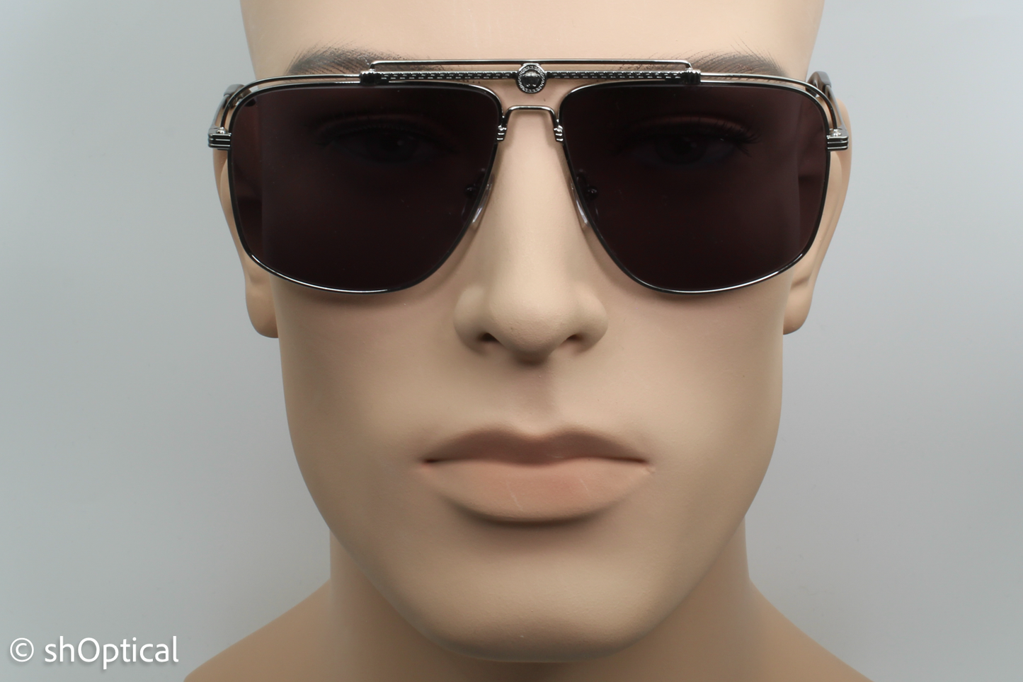 Versace MOD.2242 1001/6G Mens Full Rim Sunglasses Gunmetal Grey 61mm