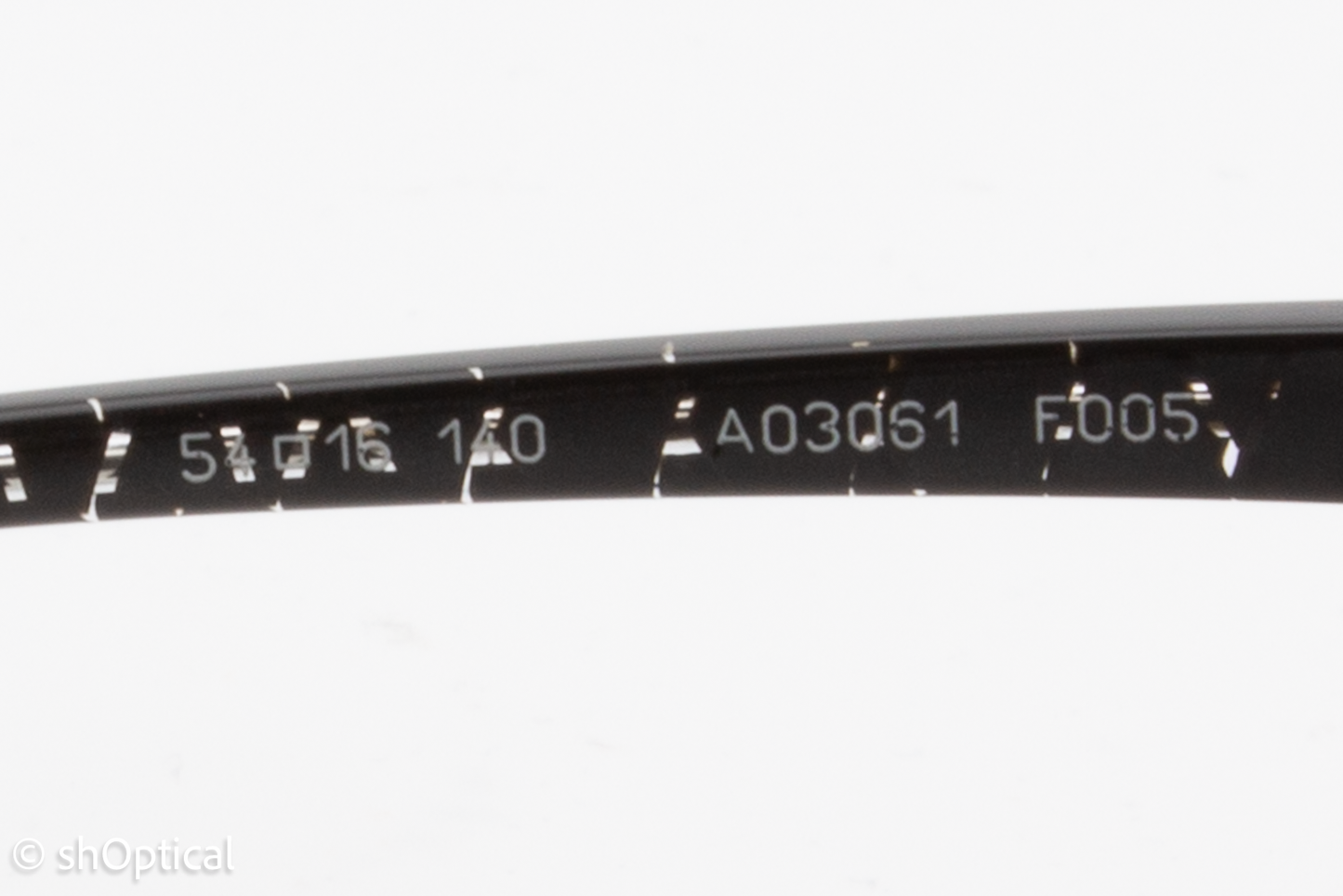 Alain Mikli A03061  Female Cat Eye Glasses Frame Black with Purple 54mm