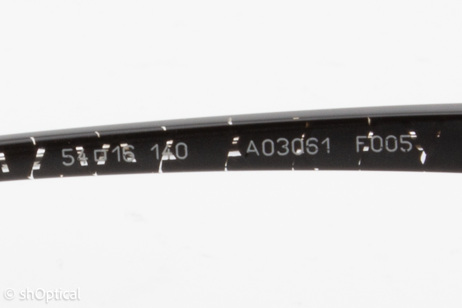 Alain Mikli A03061  Female Cat Eye Glasses Frame Black with Purple 54mm