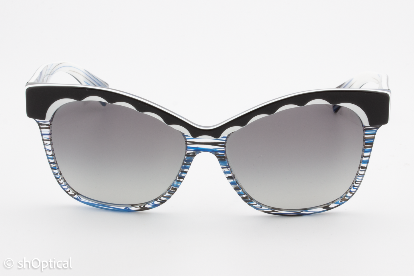 Alain Mikli A05014 308911 Womens Full Rim Sunglasses Black 57mm