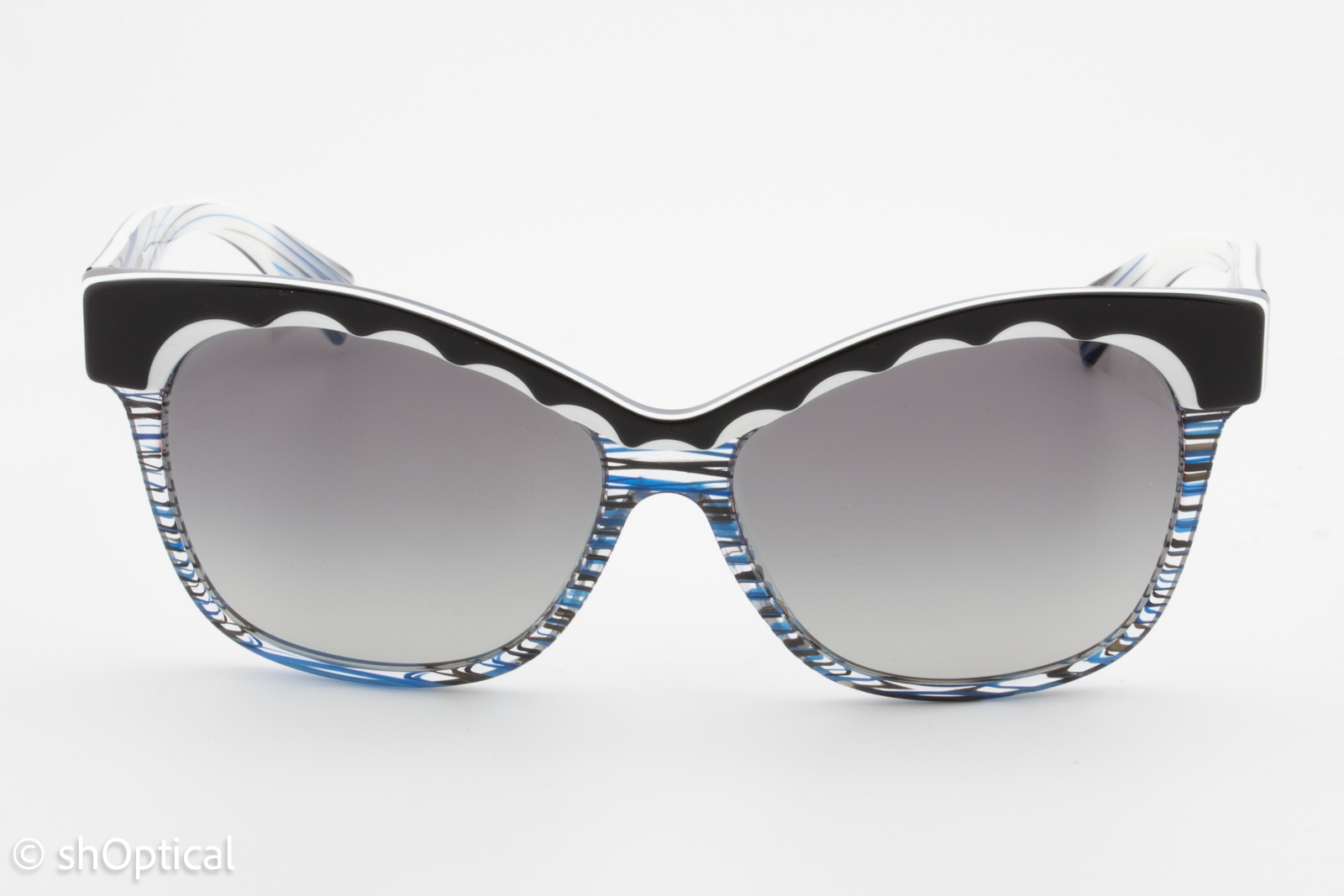 Alain Mikli A05014 308911 Womens Full Rim Sunglasses Black 57mm