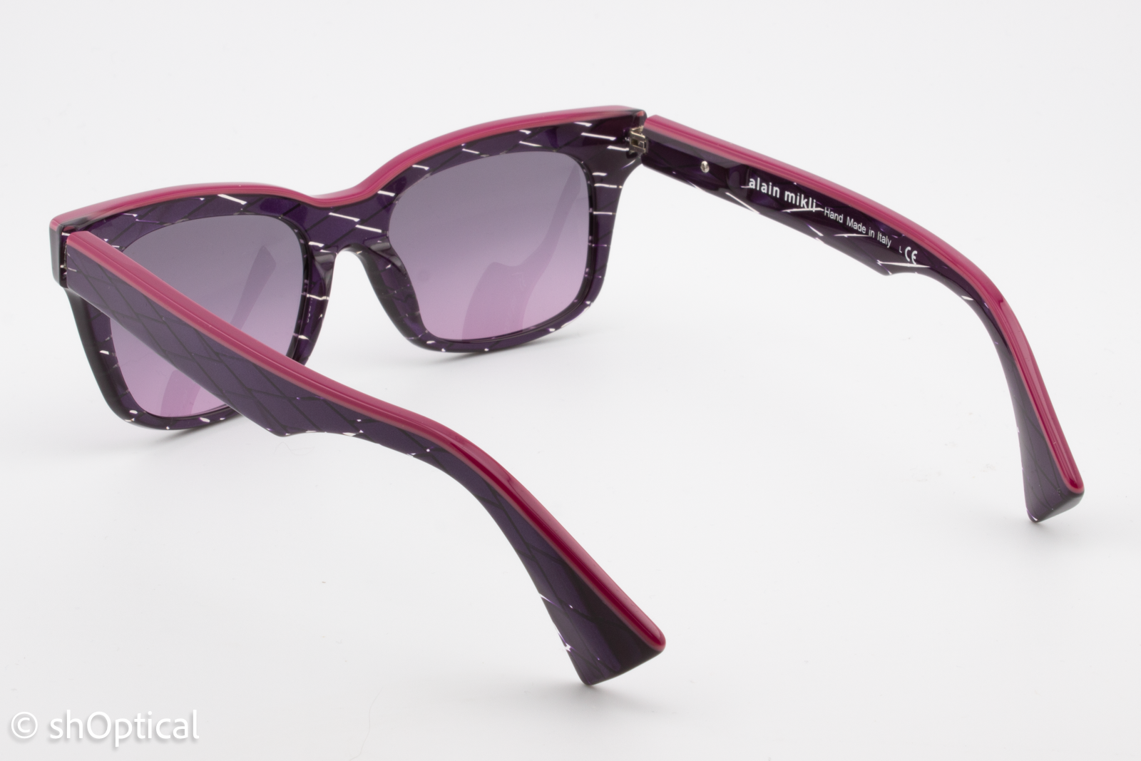 Alain Mikli A05020 D00590 Womens Full Rim Sunglasses Purple & Pink 50mm