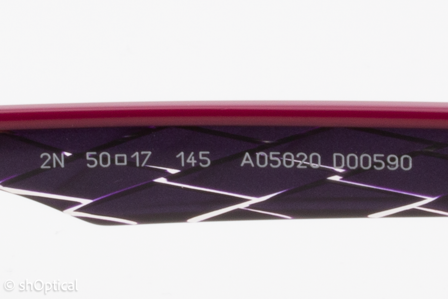 Alain Mikli A05020 D00590 Womens Full Rim Sunglasses Purple & Pink 50mm