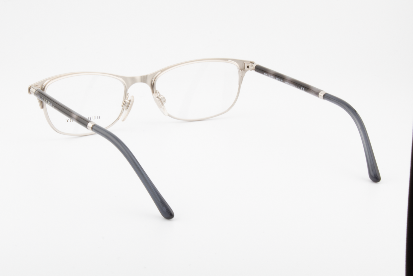 Burberry B1249  Female Rectangular Glasses Frame Silver 51mm