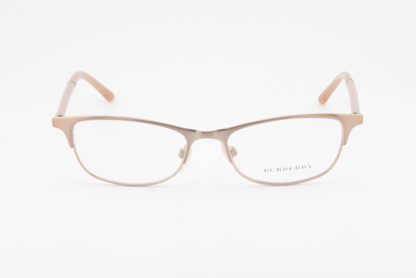 Burberry B1249  Female Rectangular Glasses Frame Rose Gold 51mm