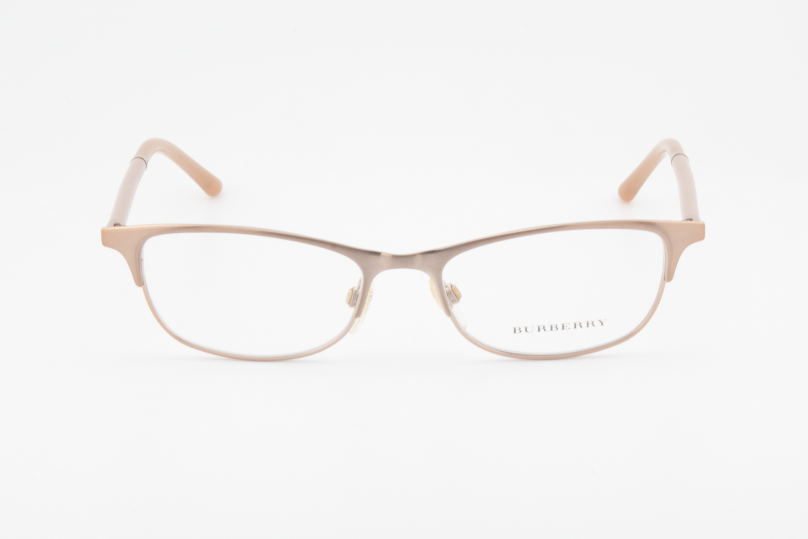 Burberry B1249  Female Rectangular Glasses Frame Rose Gold 51mm