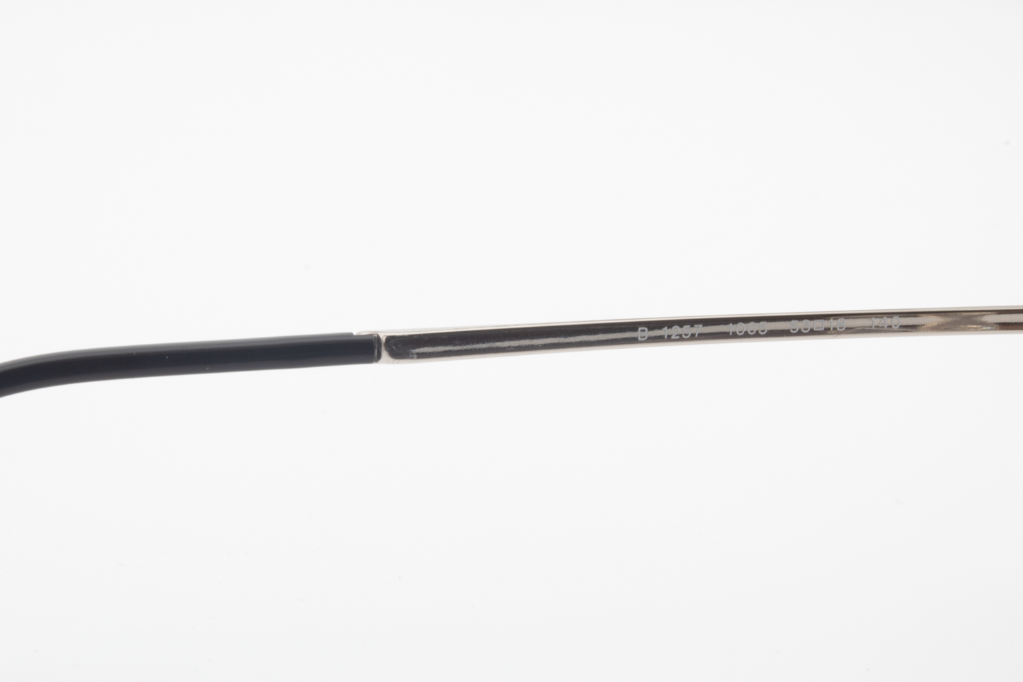 Burberry B1257  Male Rectangular Glasses Frame Silver/Plaid 53mm