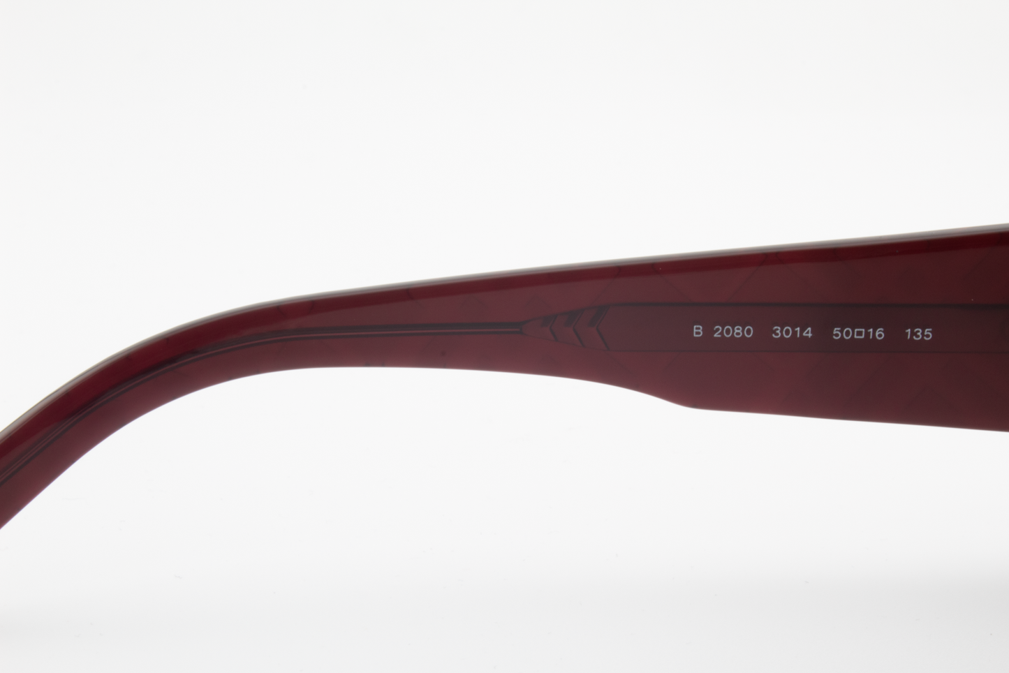 Burberry B2080  Female Rectangular Glasses Frame Wine Red 50mm