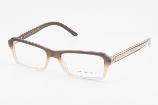 Burberry B2104  Female Rectangular Glasses Frame Brown/Beige/Gold 52mm