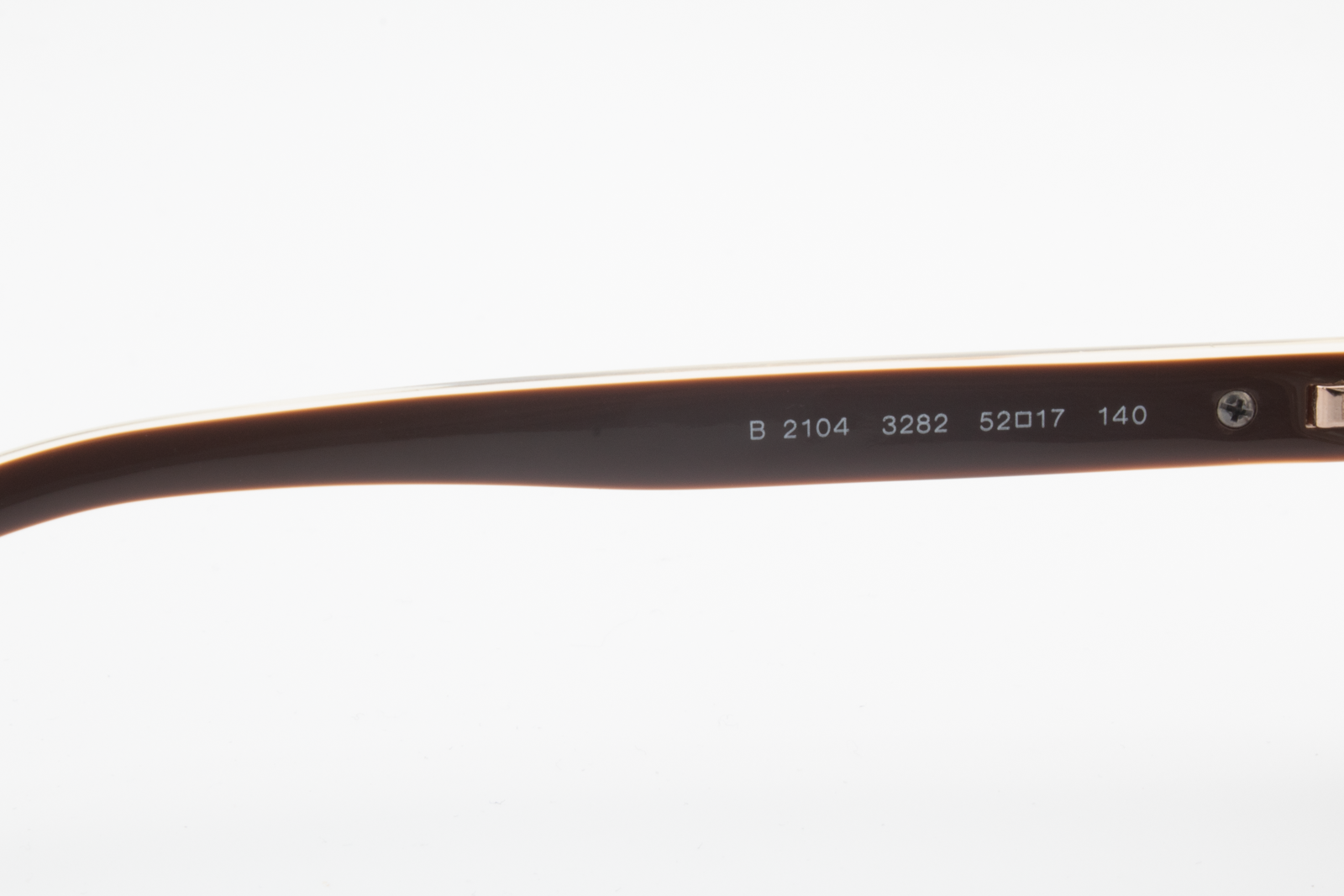 Burberry B2104  Female Rectangular Glasses Frame Brown/Beige/Gold 52mm