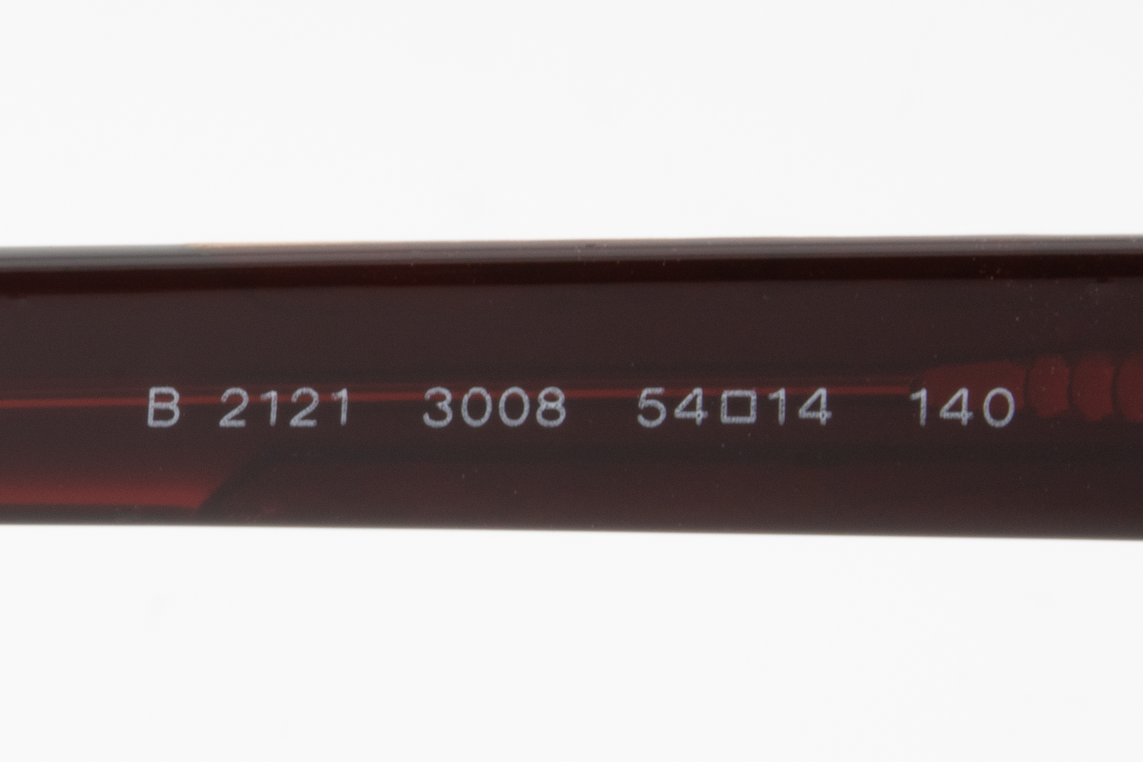 Burberry B2121  Female Square Glasses Frame Dark Red 54mm