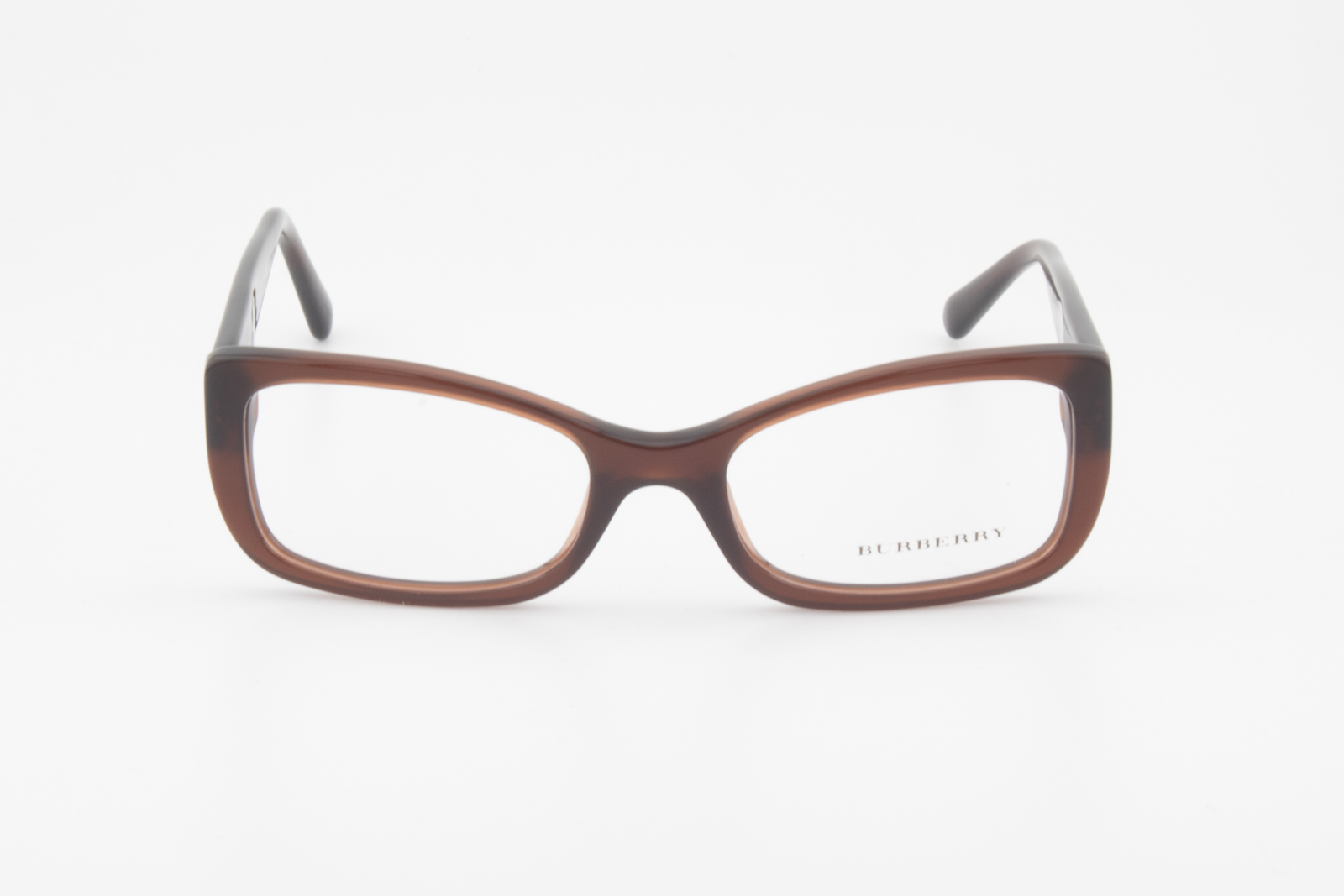 Burberry B2130  Female Rectangular Glasses Frame Brown Check 51mm