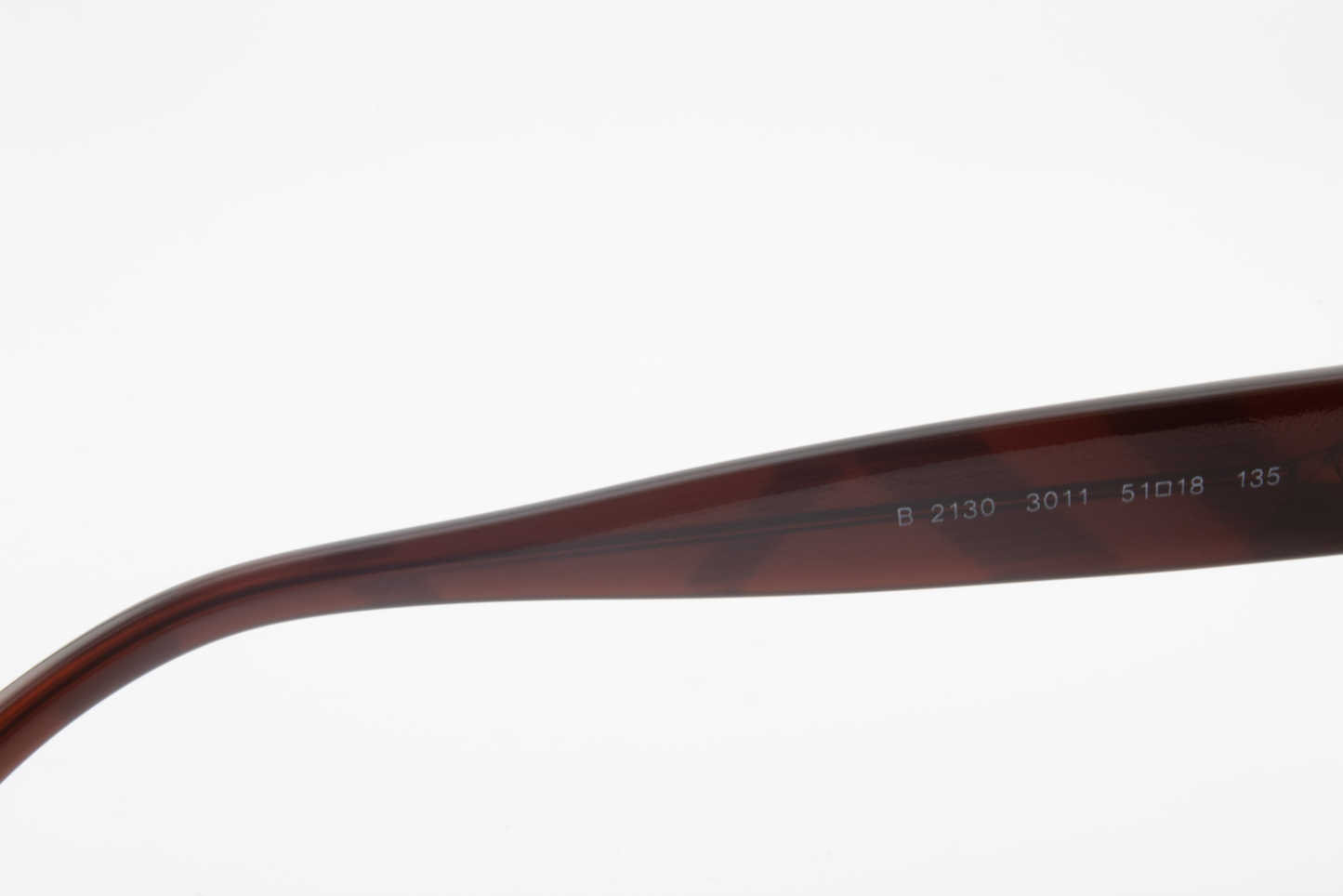 Burberry B2130  Female Rectangular Glasses Frame Brown Check 51mm