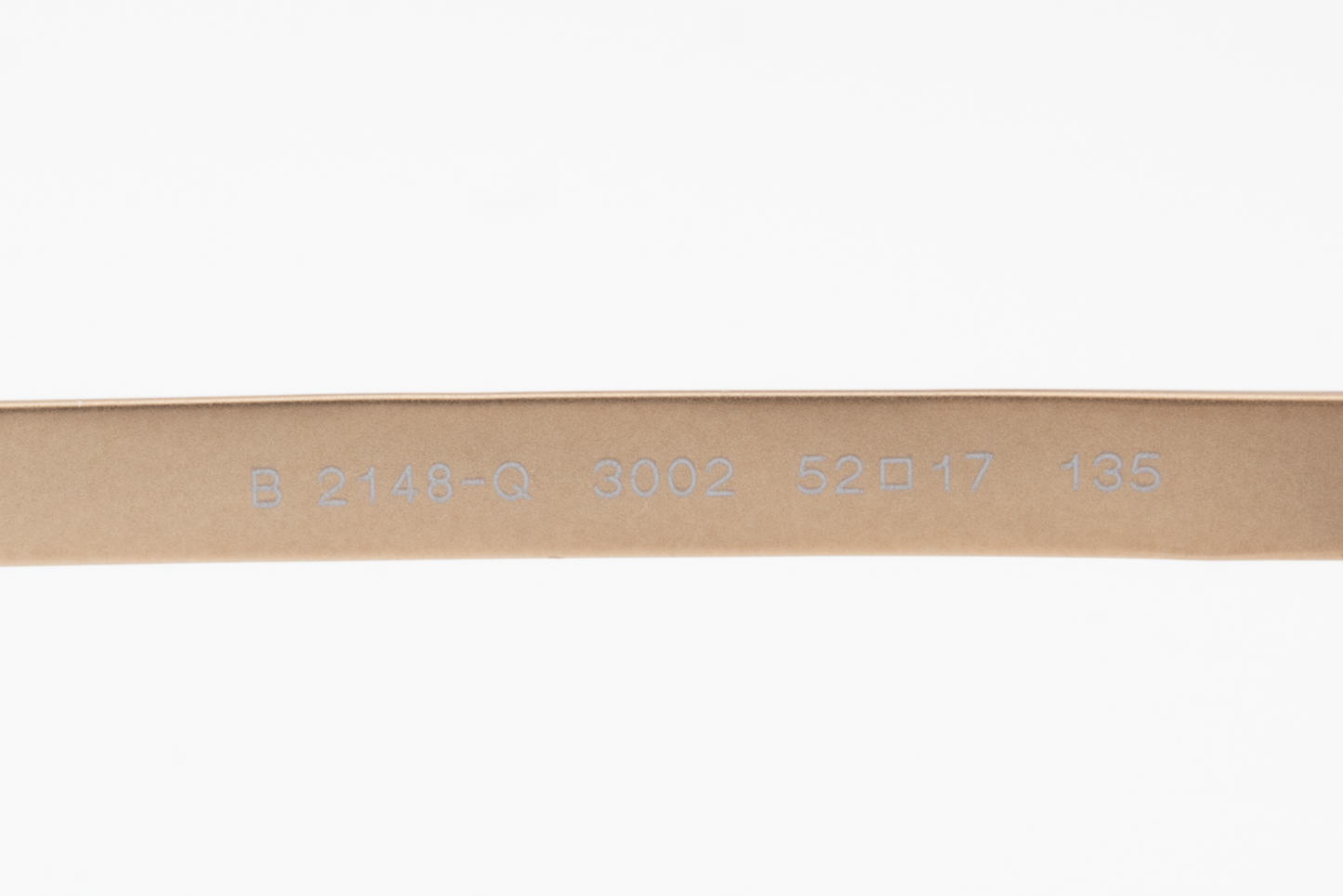 Burberry B2148-Q  Female Square Glasses Frame Brown Havana, Gold 52mm