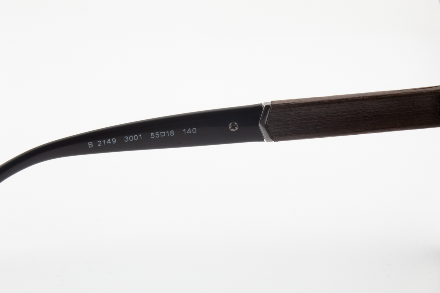 Burberry B2149  Unisex Rectangular Glasses Frame Black 55mm