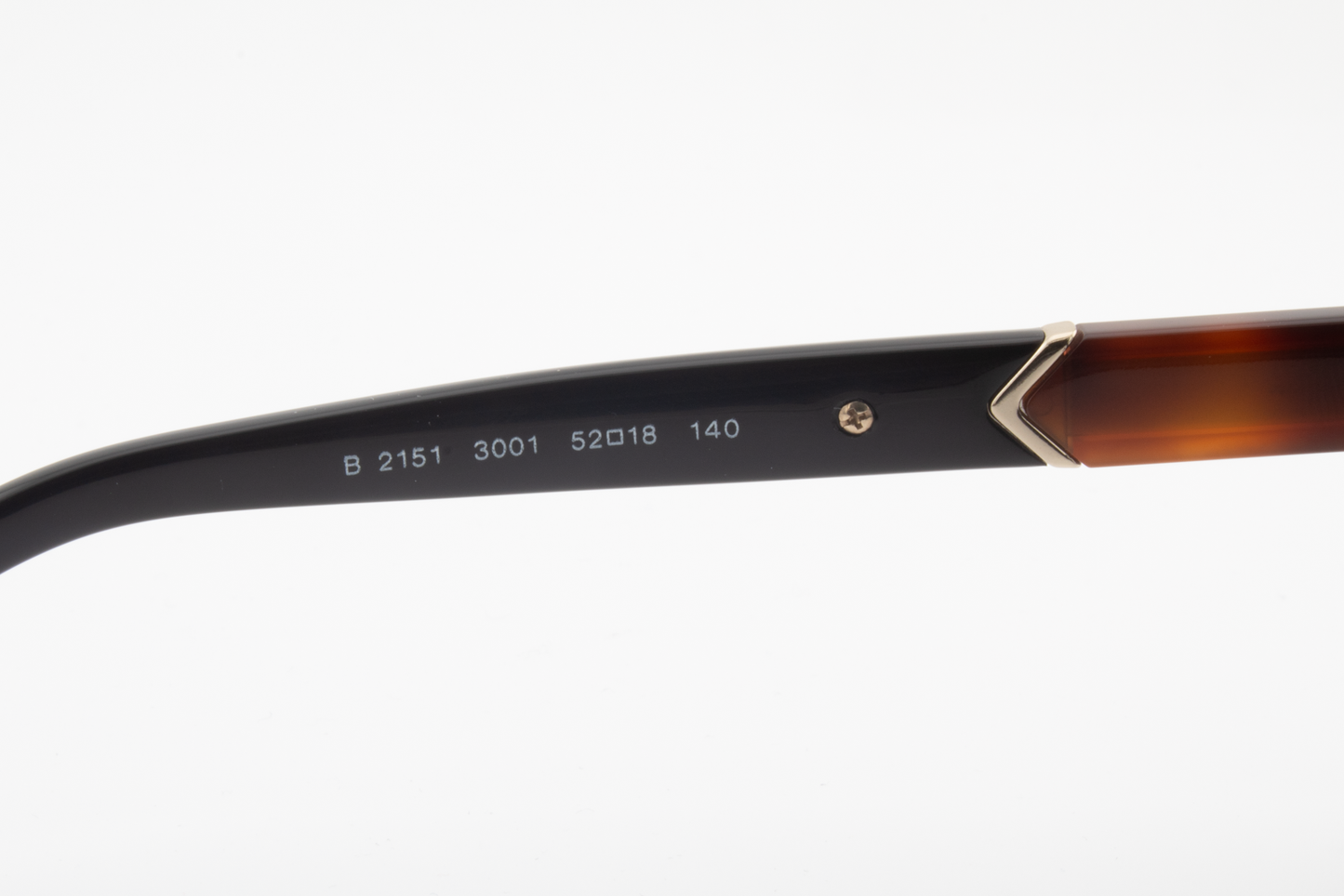 Burberry B2151  Female Rectangular Glasses Frame Black, Brown Havana 52mm