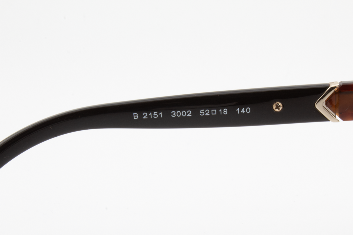 Burberry B2151  Female Rectangular Glasses Frame Black, Brown Havana 52mm