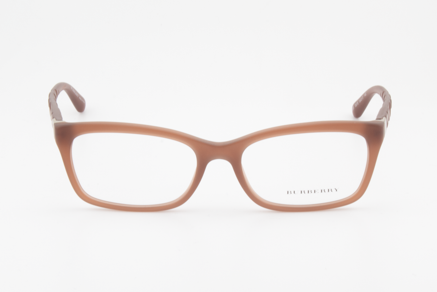 Burberry B2220  Female Rectangular Glasses Frame Matte Brown 54mm