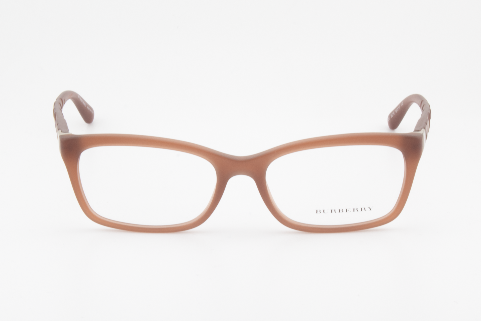 Burberry B2220  Female Rectangular Glasses Frame Matte Brown 54mm