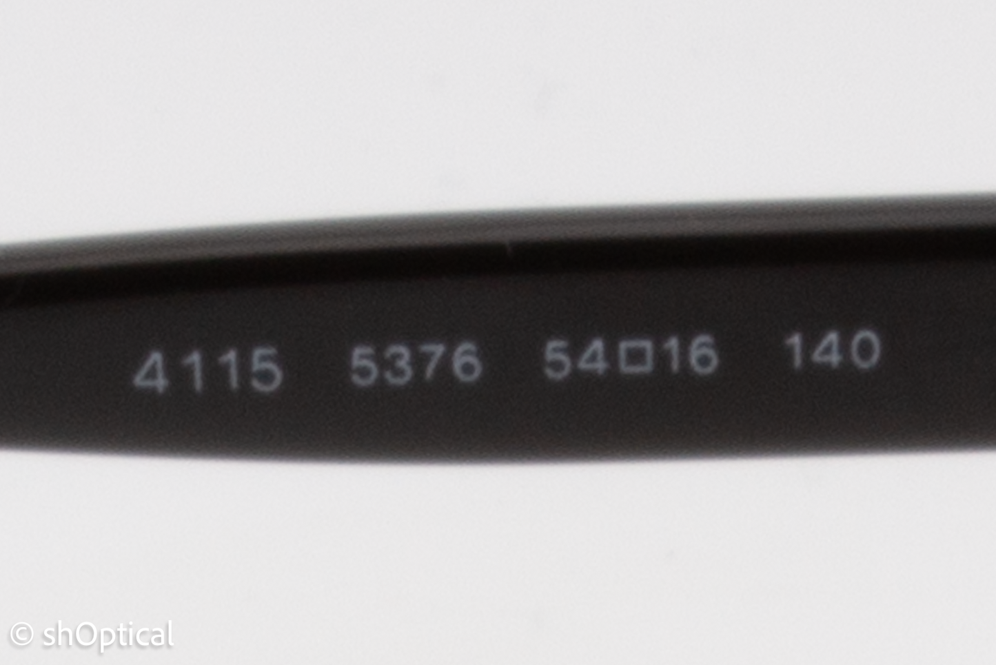 Bvlgari 4115  Female Square Glasses Frame Black San Pietrino 54mm