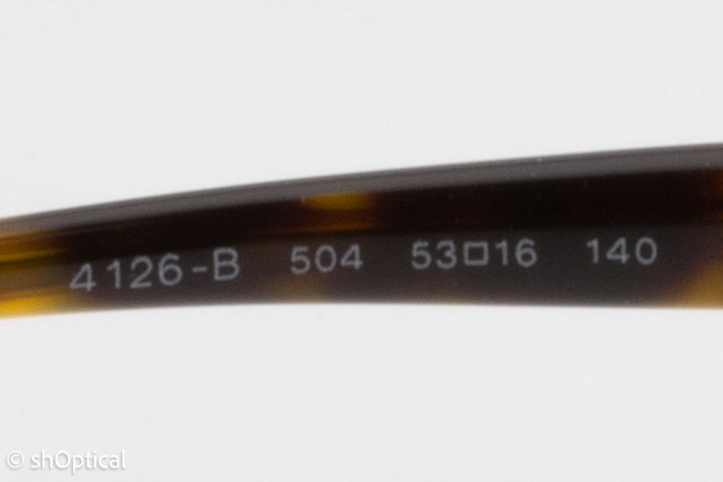 Bvlgari 4126-B  Female Square Glasses Frame Dark Havana 53mm