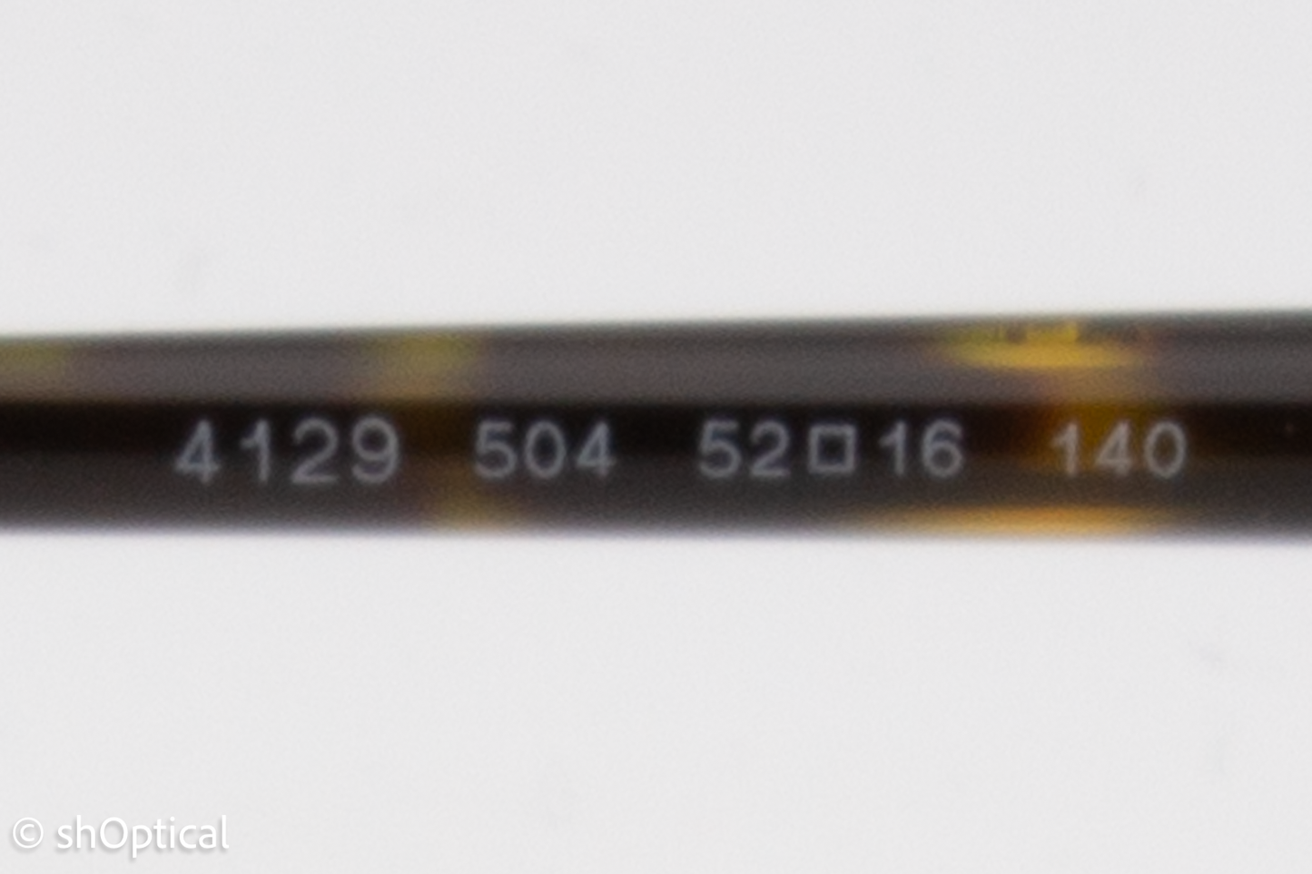 Bvlgari 4129  Male Cat Eye Glasses Frame Dark Havana 52mm