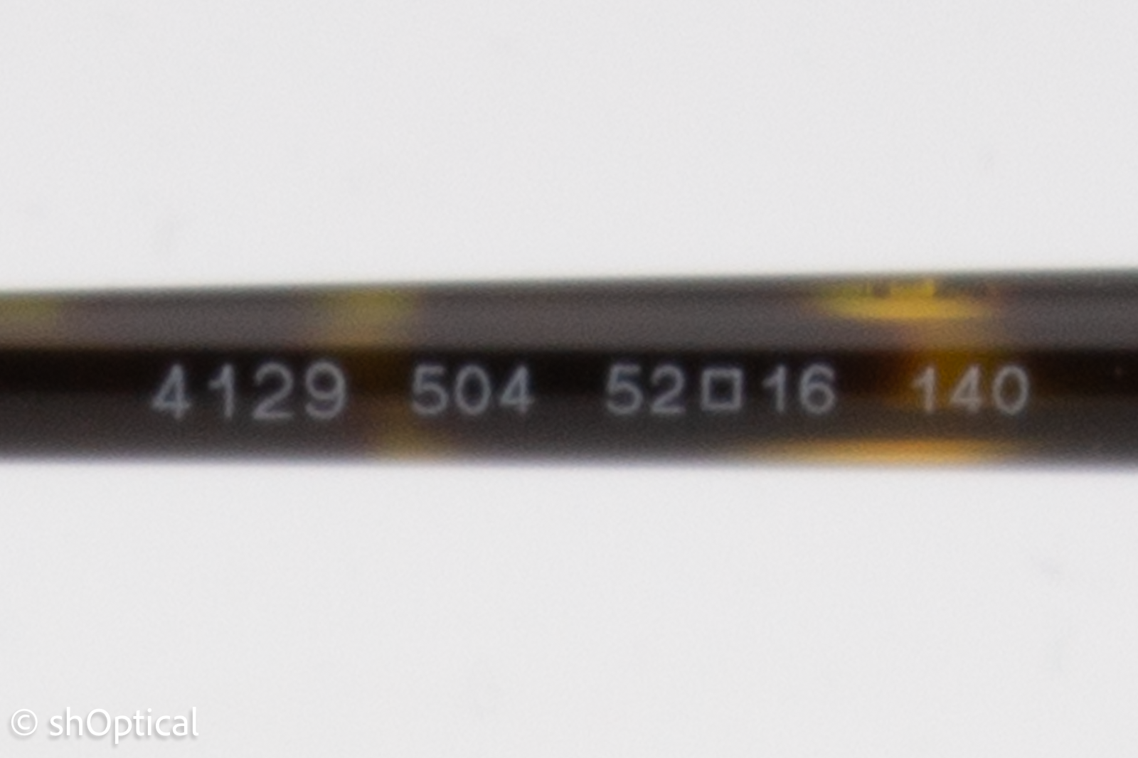 Bvlgari 4129  Male Cat Eye Glasses Frame Dark Havana 52mm