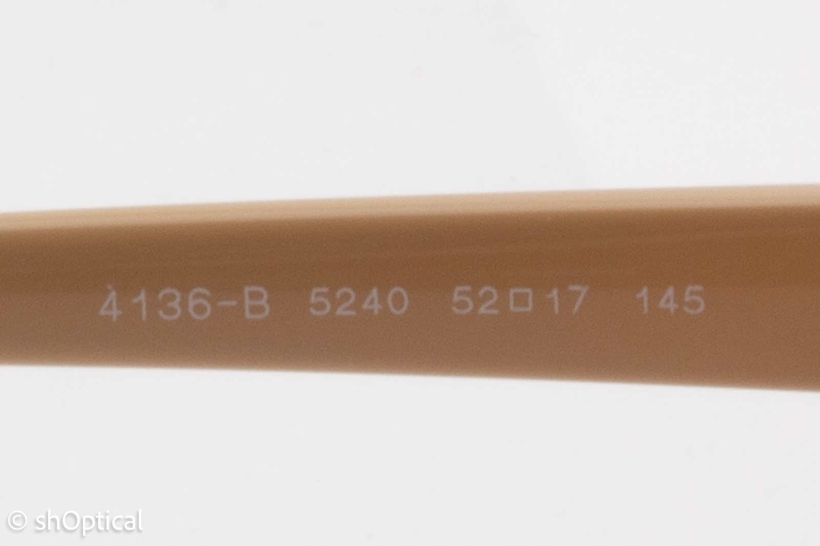 Bvlgari 4136-B  Female Cat Eye Glasses Frame Striped Brown 52mm