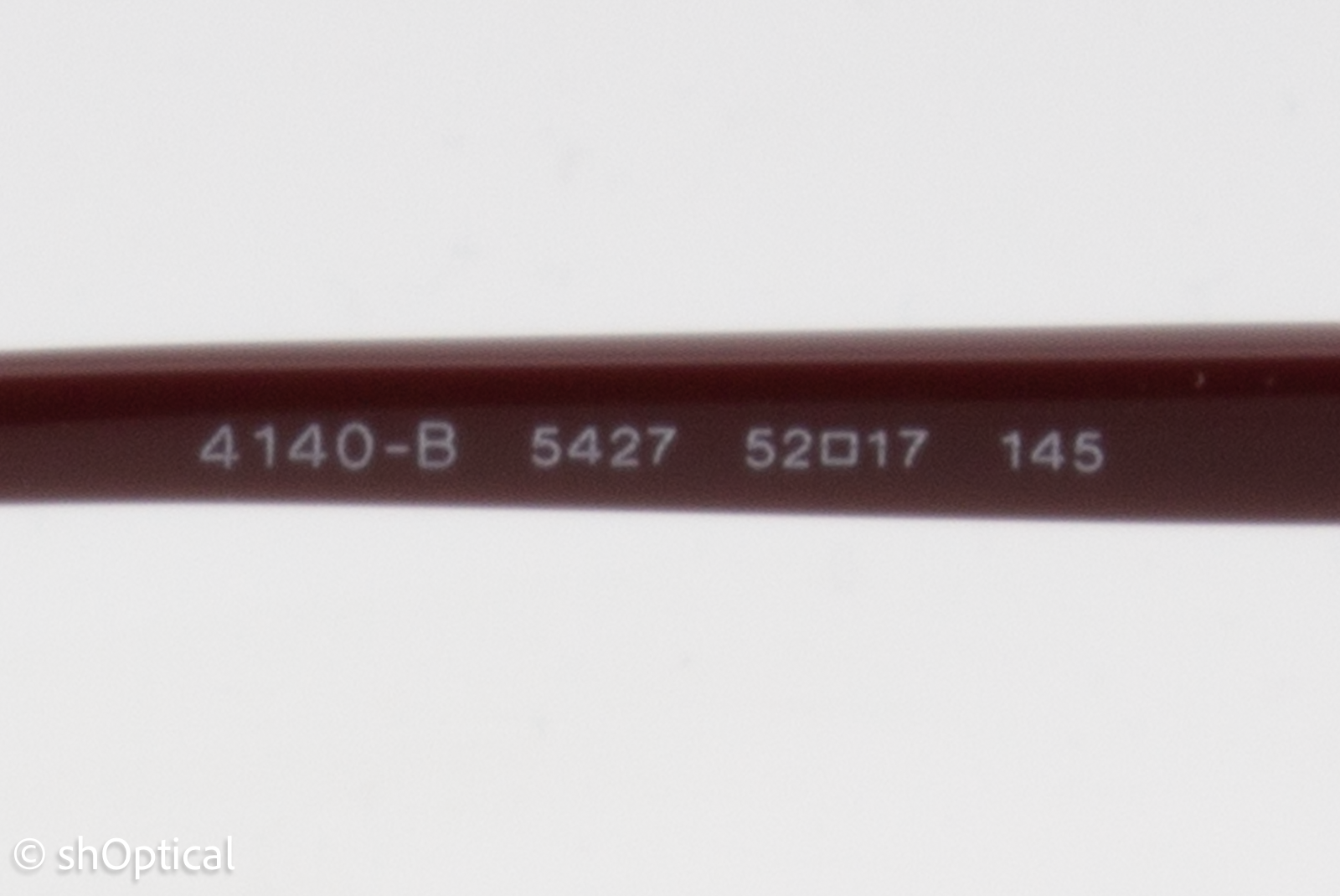 Bvlgari 4140-B  Female Square Glasses Frame Red Mamba 52mm